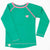 -30% off- Alba Of Denmark Ghita Long Sleeve Top - Emerald Green