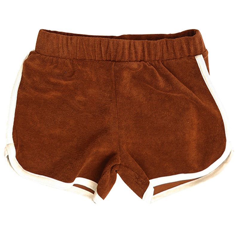 Alba Of Denmark Terry Race Shorts - Cookie Brown