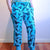 More Than A Fling by DUNS Adult Pica Pica Baggy Pants - Blue Atoll