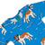 -25% off- Raspberry Republic St Bernard Dogs Bodysuit - Long Sleeve - Blue