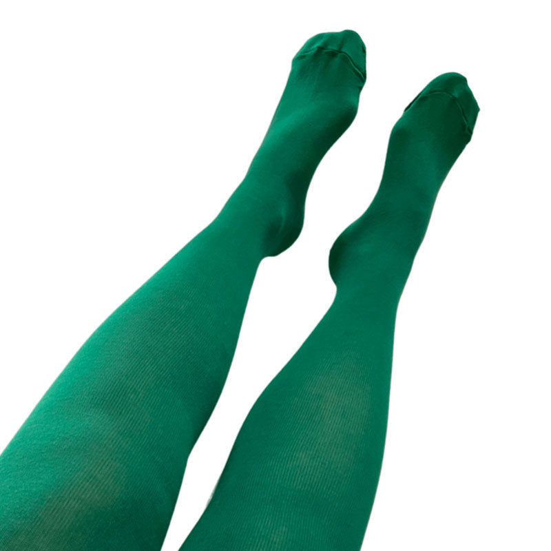-15% off- Slugs & Snails Emerald Green Kids Tights (Only 2 left! 4-5y)
