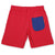 Toby Tiger Red Basic Shorts
