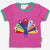 Toby Tiger Peacock Appliqué T-shirt
