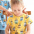 Villervalla Kids Tram T-Shirt - Maize Yellow
