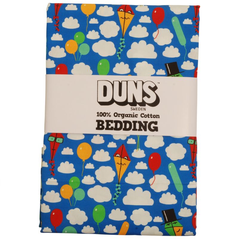 DUNS Sweden Kite and Clouds Bedding - Blue