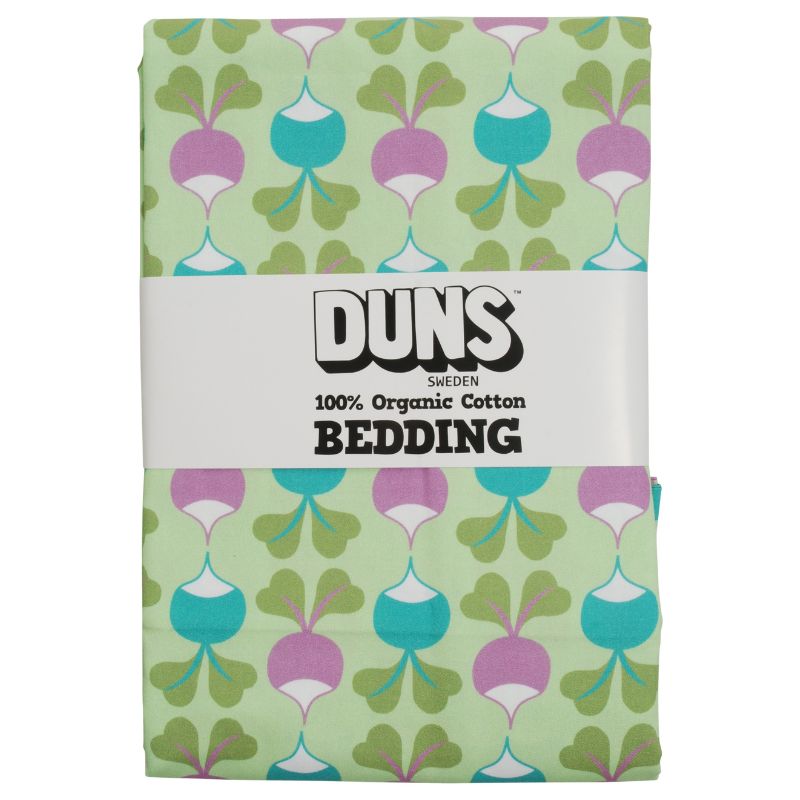 DUNS Sweden Big Radish Bedding - Patina Green - Single Bed