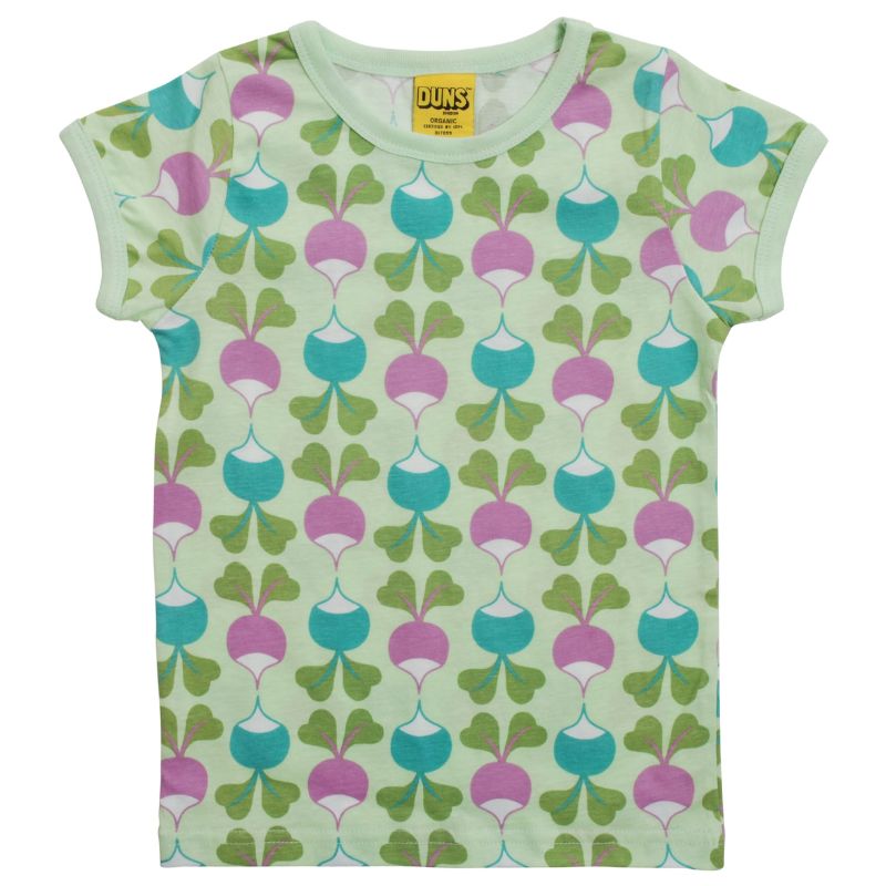 DUNS Sweden Kids Big Radish T-shirt - Patina Green