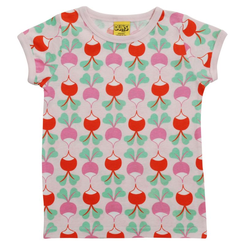 DUNS Sweden Kids Big Radish T-shirt - Pink