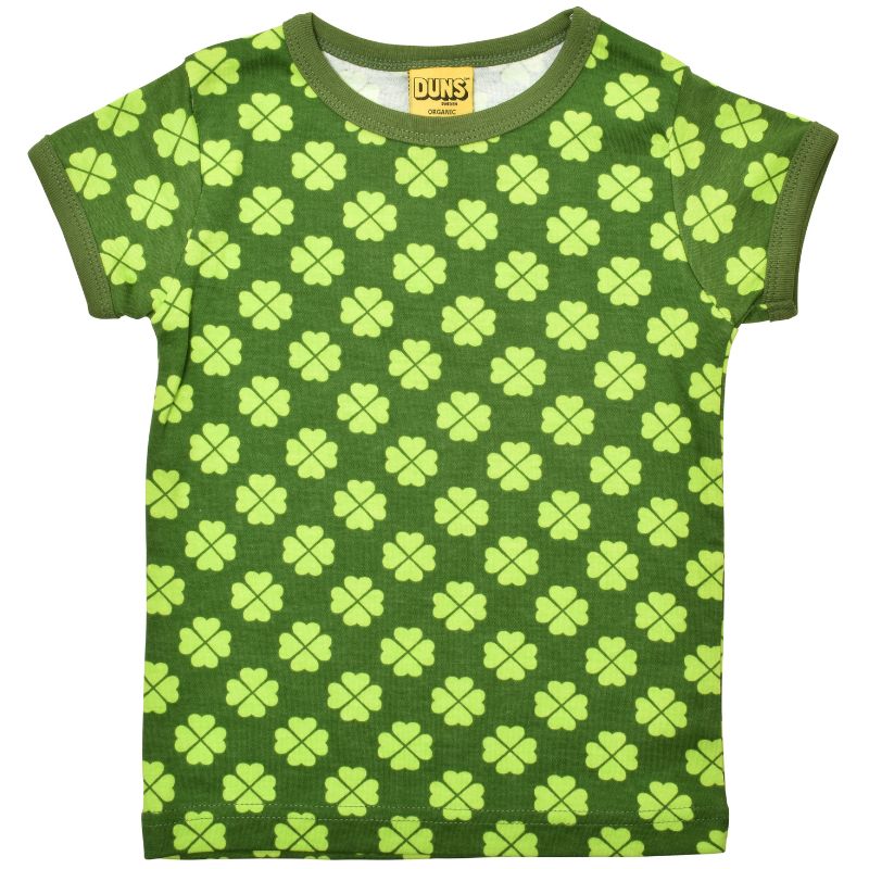 DUNS Sweden Kids Clover T-shirt - Treetop Green