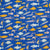 DUNS Sweden Fish Dungarees - Blue