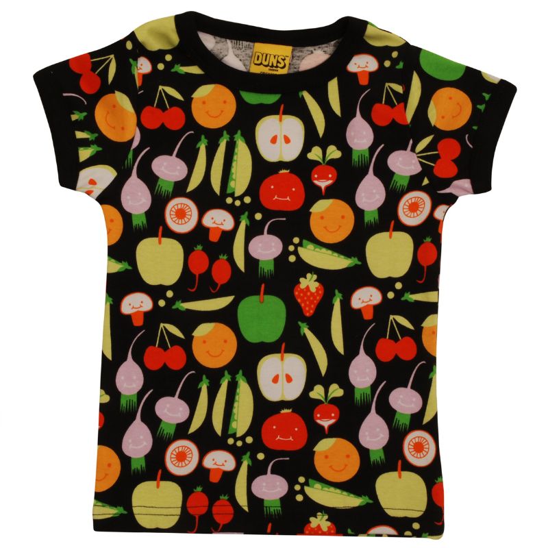 DUNS Sweden Kids Harvest T-shirt - Black