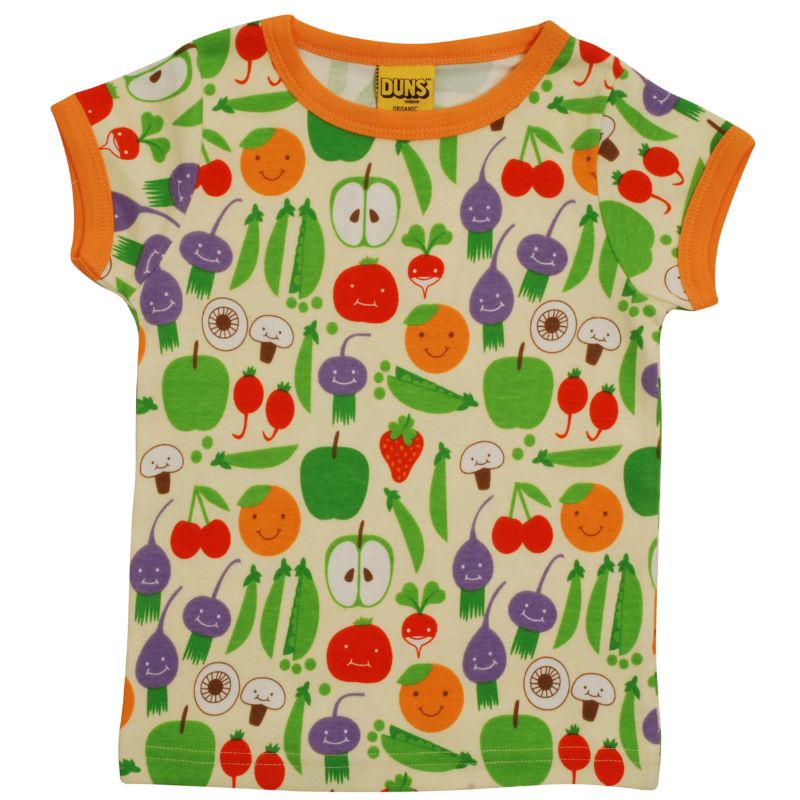 DUNS Sweden Kids Harvest T-shirt - Yellow