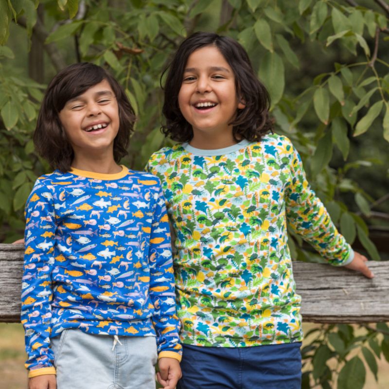 DUNS Sweden Kids Dung Beetle Long Sleeve Top