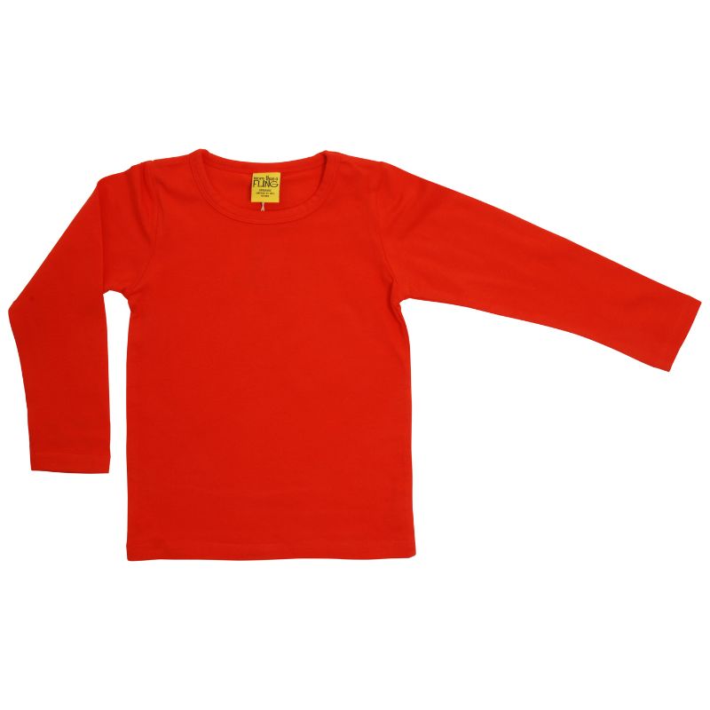 More Than A Fling by DUNS Kids Top - Fiesta Red