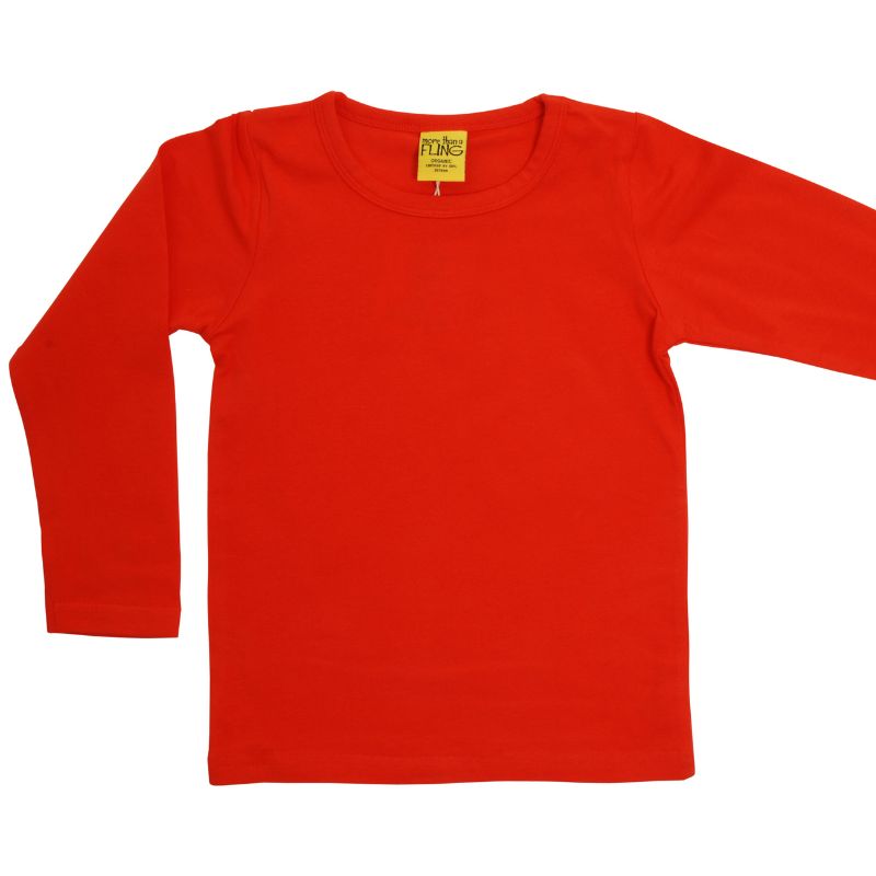 More Than A Fling by DUNS Kids Top - Fiesta Red