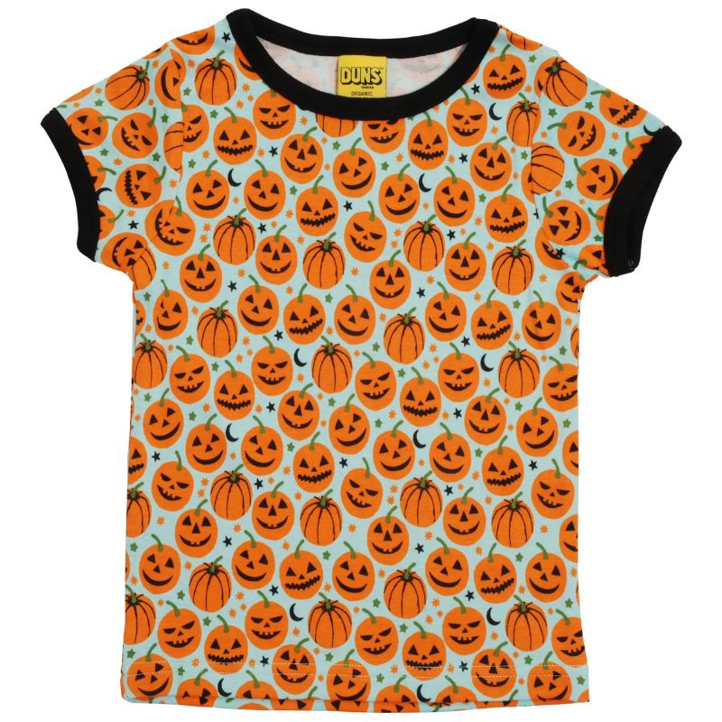 DUNS Sweden Kids Pumpkin T-shirt - Blue Radiance