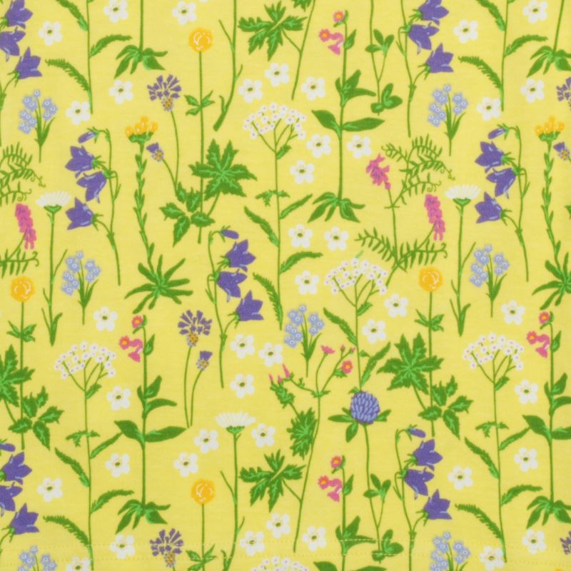 DUNS Sweden Kids Wild Flowers T-shirt - Yellow
