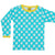 DUNS Sweden Kids Clover Long Sleeve Top - Blue