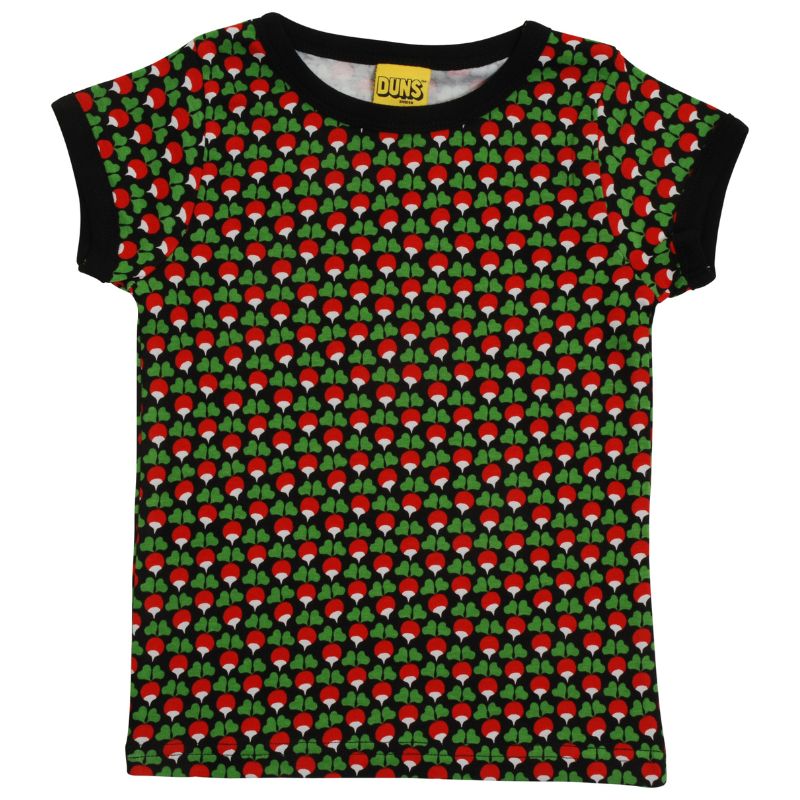 DUNS Sweden Kids Mini Radish T-shirt - Black