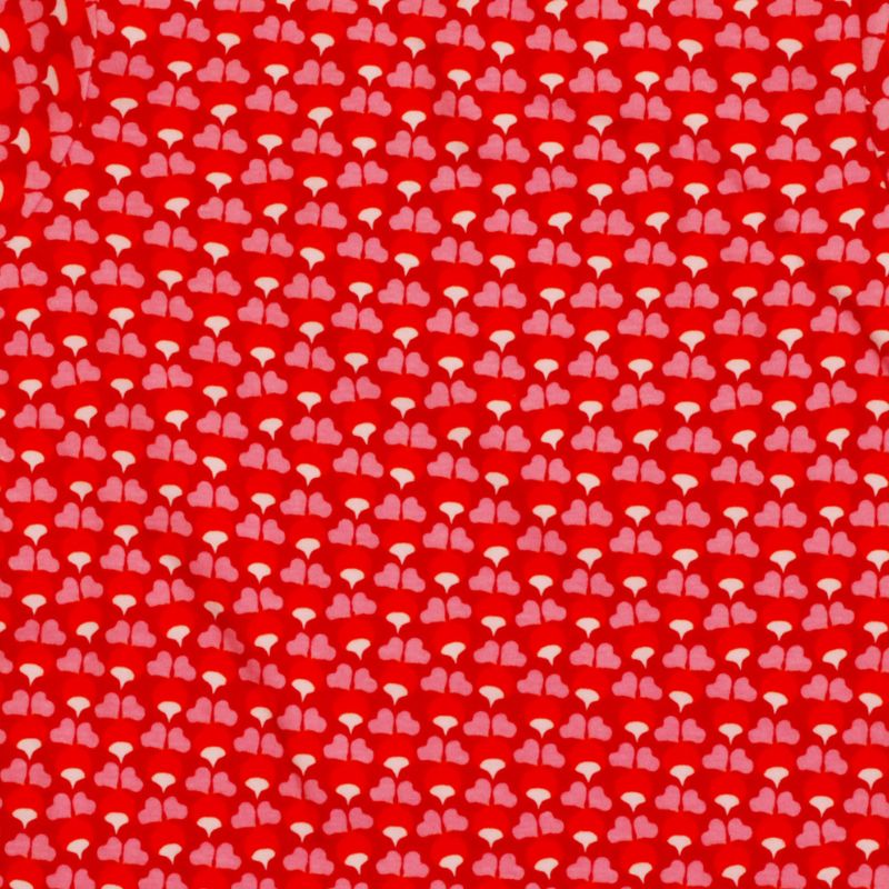 DUNS Sweden Kids Mini Radish T-shirt - Cerise Pink - closeup