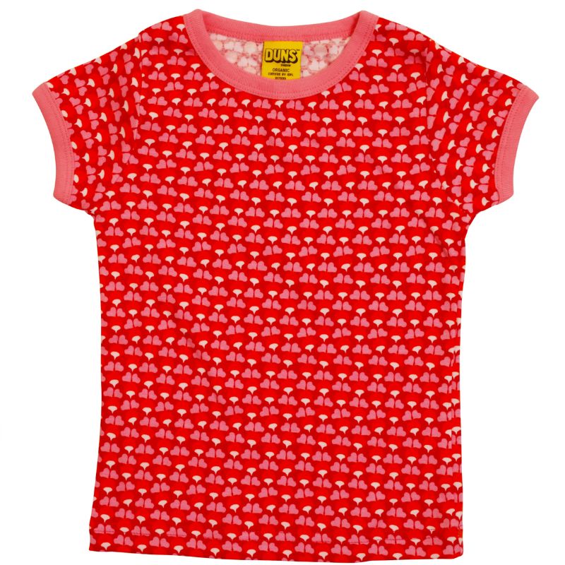 DUNS Sweden Kids Mini Radish T-shirt - Cerise Pink