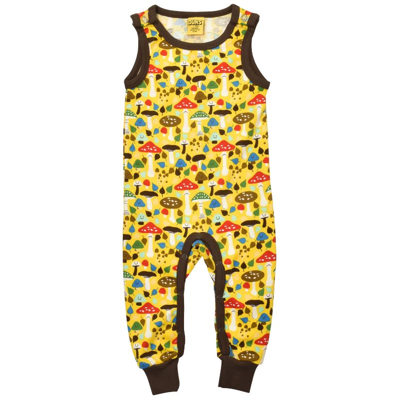 DUNS Sweden Mushroom Dungarees - Yellow