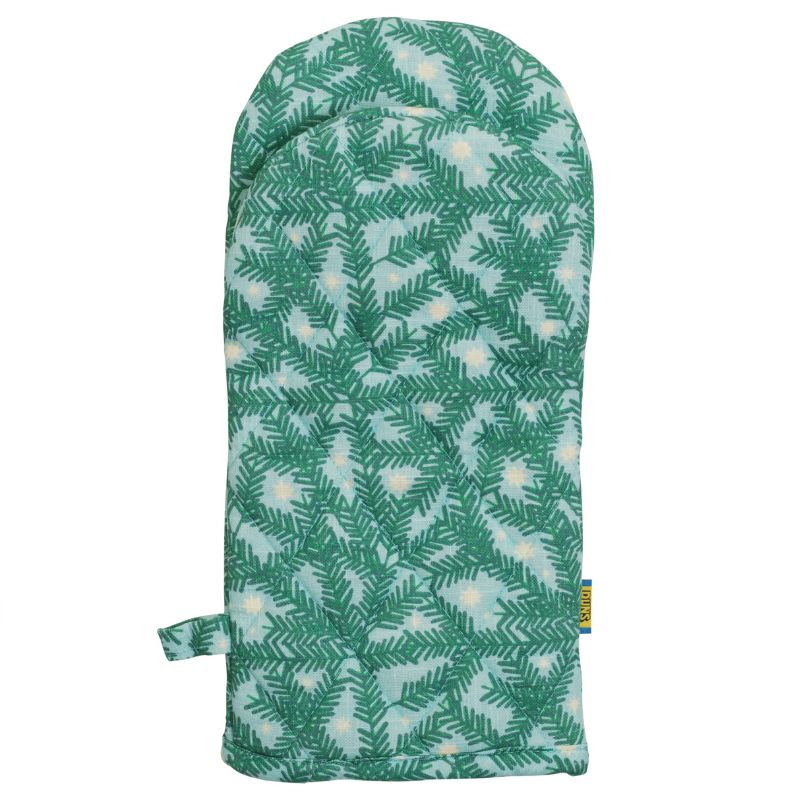 DUNS Sweden Pine Needle Oven Mitt - Blue