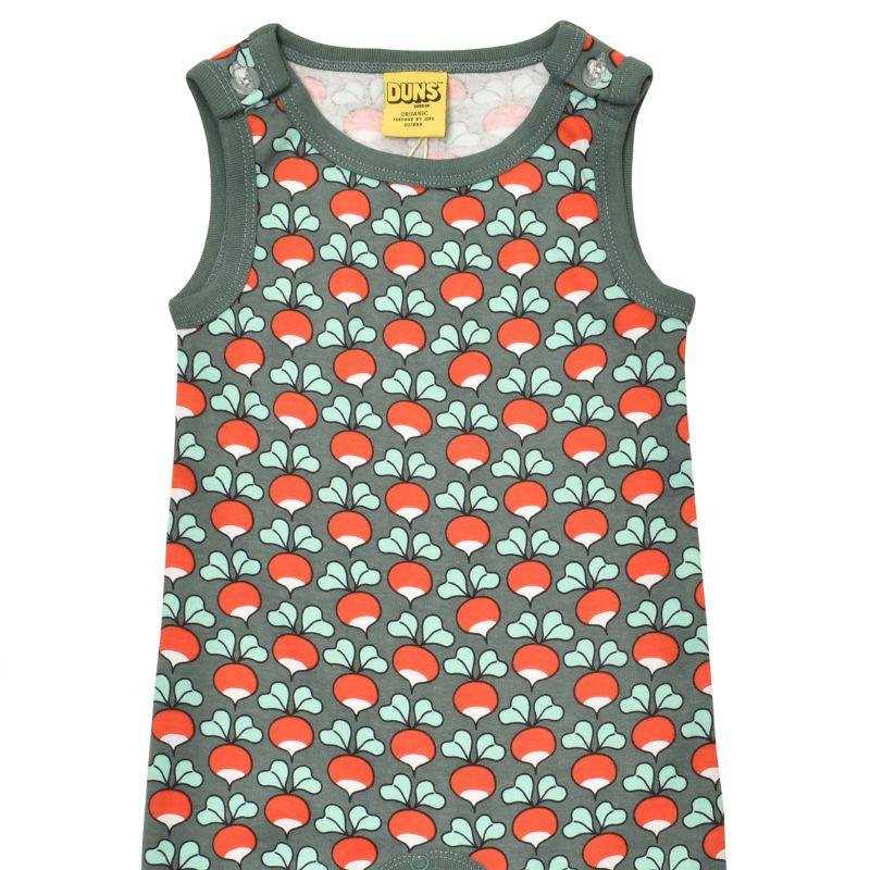 DUNS Sweden Radish Dungarees - Bistro Green