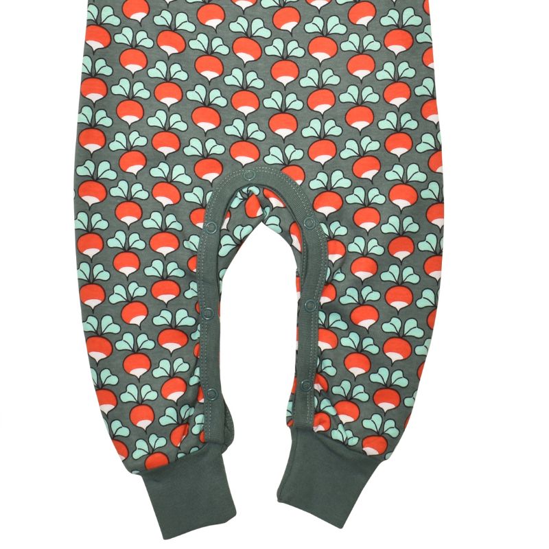 DUNS Sweden Radish Dungarees - Bistro Green