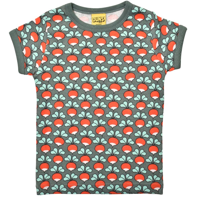 DUNS Sweden Kids Radish T-shirt - Bistro Green