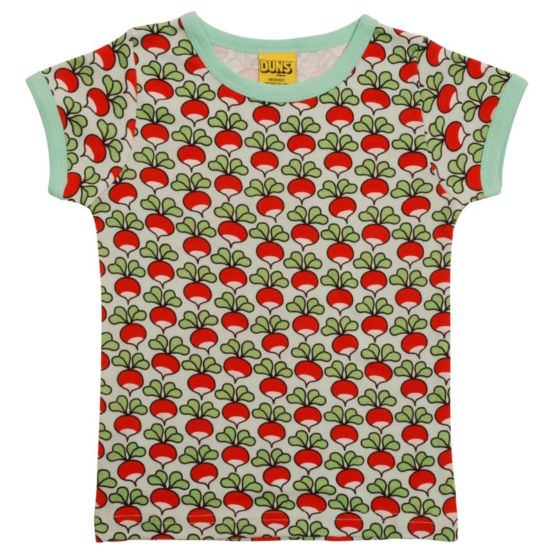 DUNS Sweden Kids Radish T-shirt - Honeydew Green