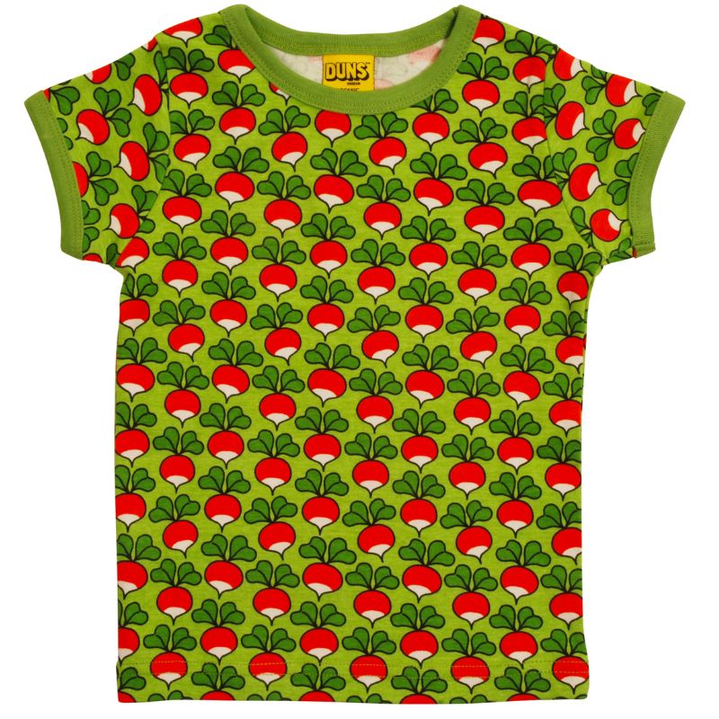 DUNS Sweden Kids Radish T-shirt - Lime Green