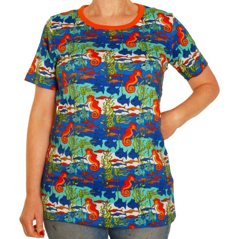 DUNS Sweden Adult Seahorses T-Shirt