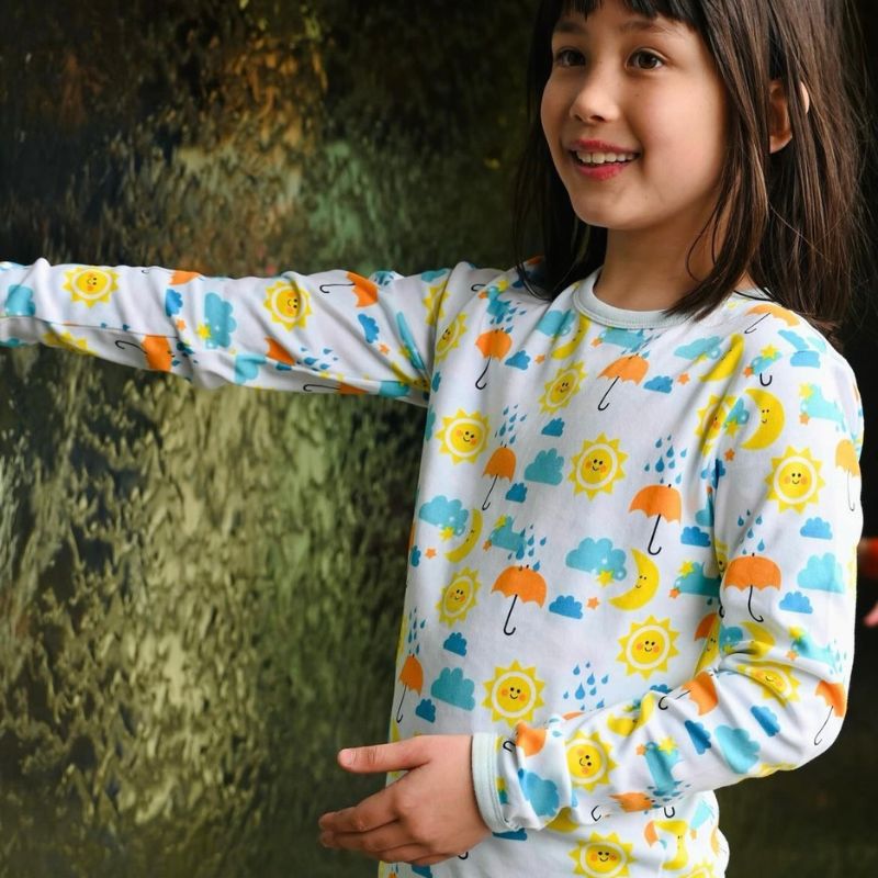 DUNS Sweden Kids Sun and Rain Long Sleeve Top