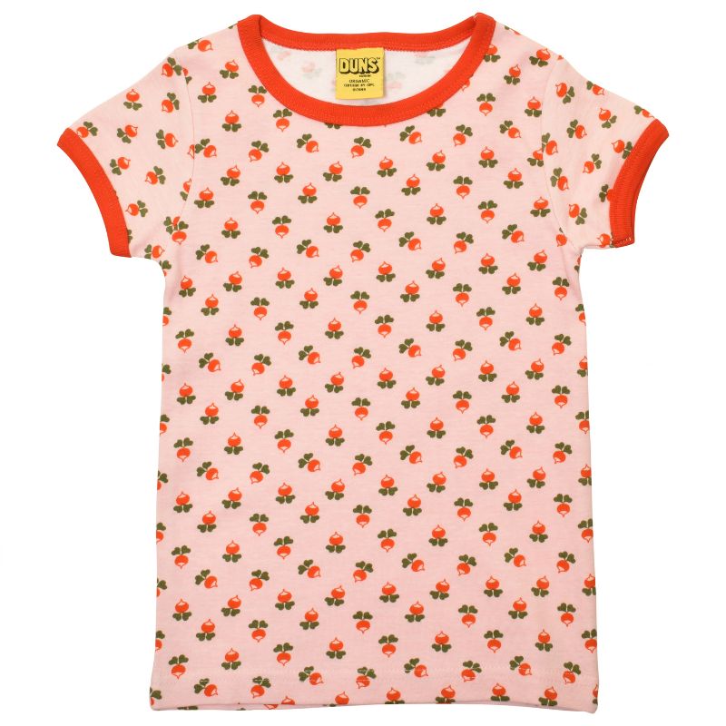 DUNS Sweden Kids Tiny Radish T-shirt - Strawberry Cream