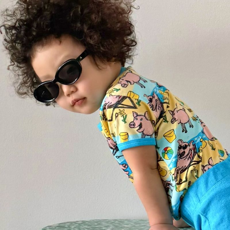 DUNS Sweden Kids Beach Pig T-shirt