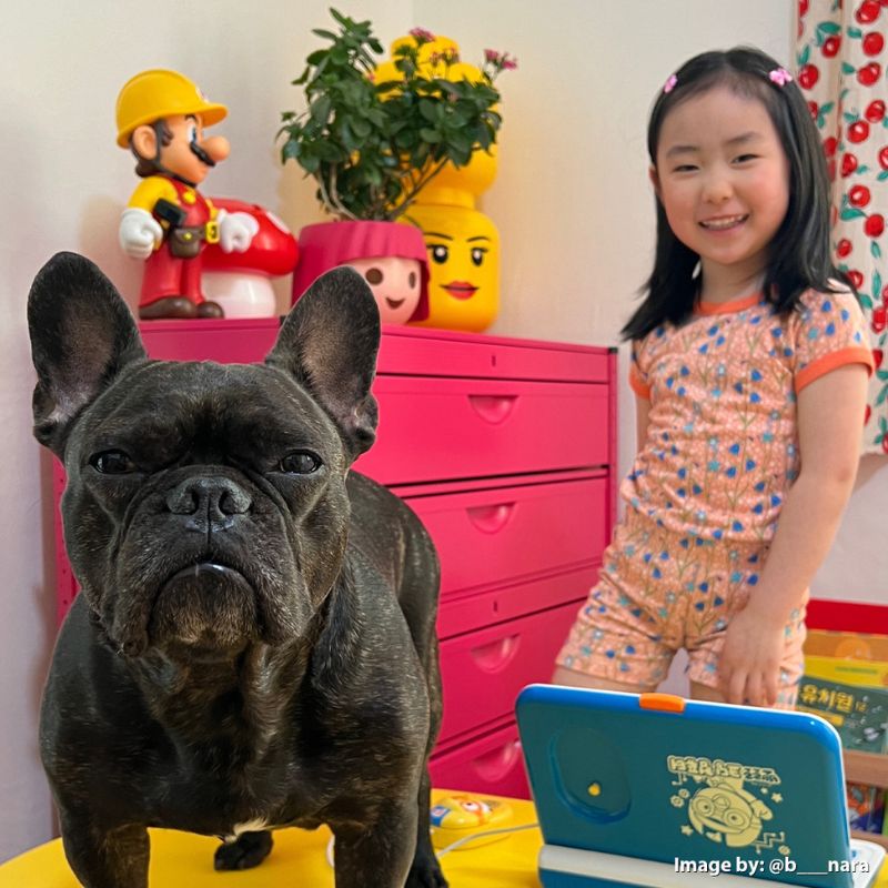 DUNS Sweden Kids Bluebells T-shirt - Peach