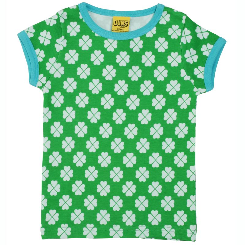 DUNS Sweden Kids Clover T-shirt - Green