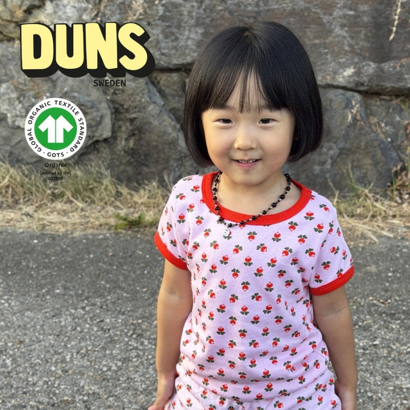 DUNS Sweden Kids Tiny Radish T-shirt - Strawberry Cream