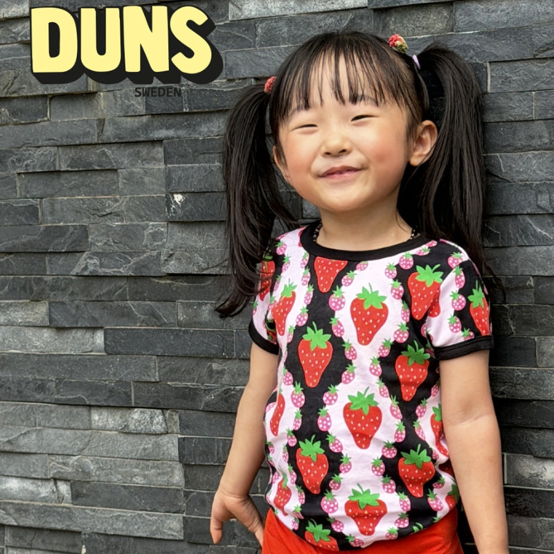 DUNS Sweden Kids Strawberries T-shirt - Pink