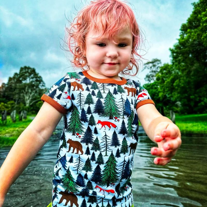 DUNS Sweden Kids Wood T-shirt