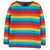 Frugi Favourite Long Sleeve Top - Rainbow Stripe