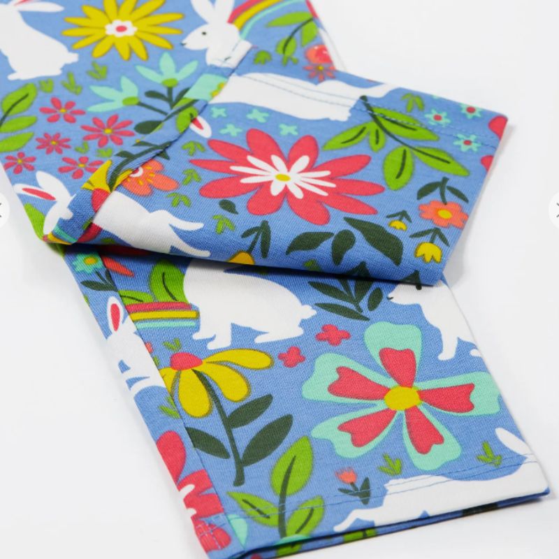 Frugi Libby Kids Leggings - Bunny Bounce