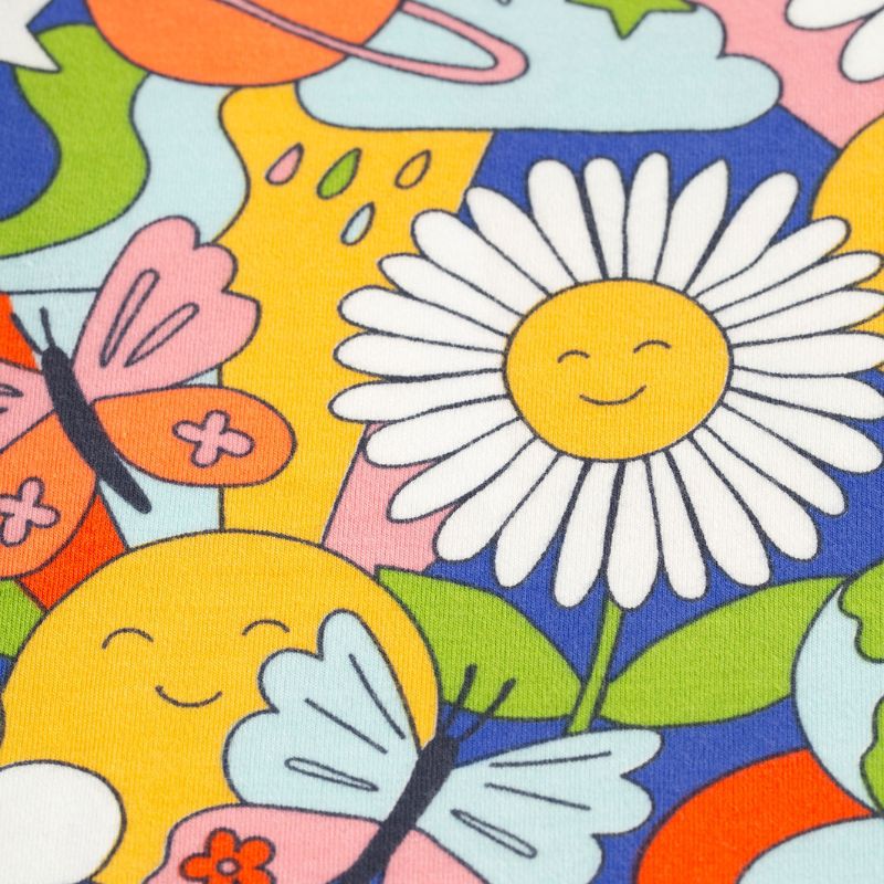 Frugi Libby Kids Leggings - Retro Happy