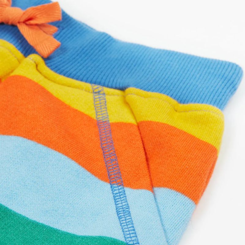 Frugi Samson Shorts - Bold and Bright Stripe