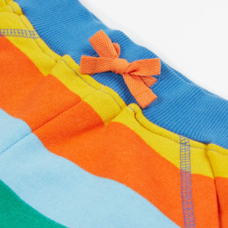 Frugi Samson Shorts - Bold and Bright Stripe