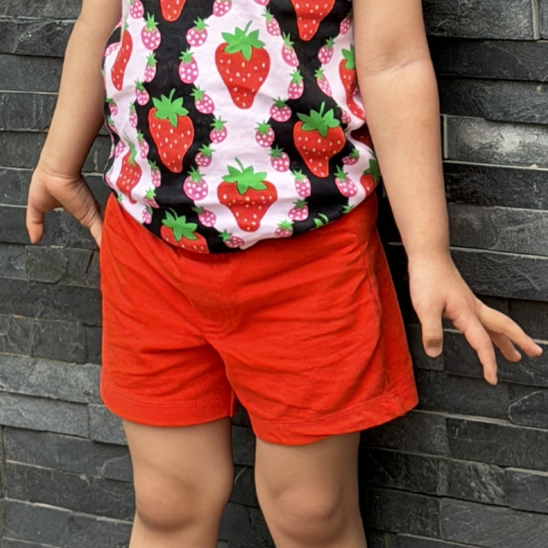 More Than A Fling by DUNS Shorts - Orange-Red