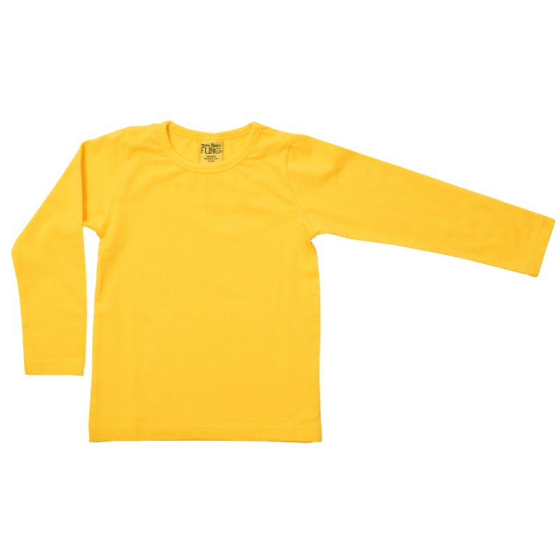 More Than A Fling by DUNS Kids Top - Dandelion Yellow