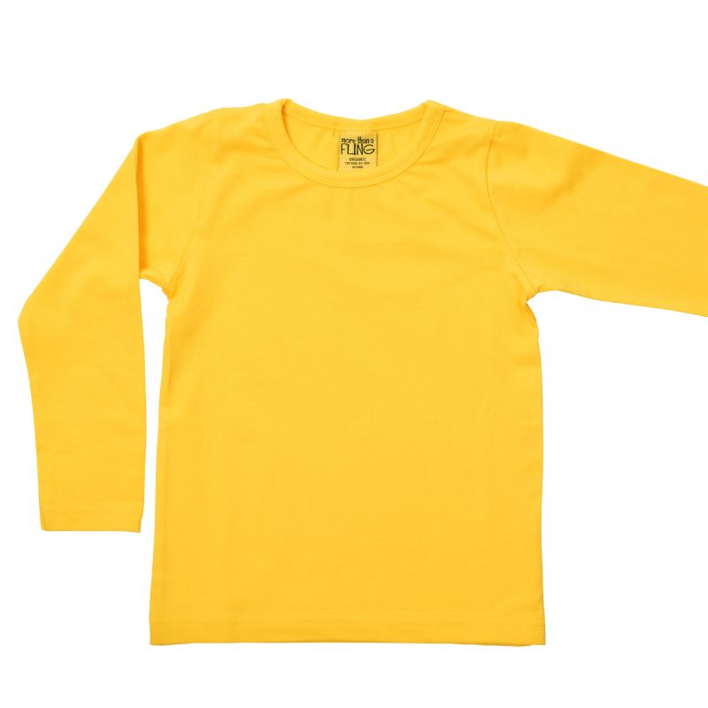 More Than A Fling by DUNS Kids Top - Dandelion Yellow