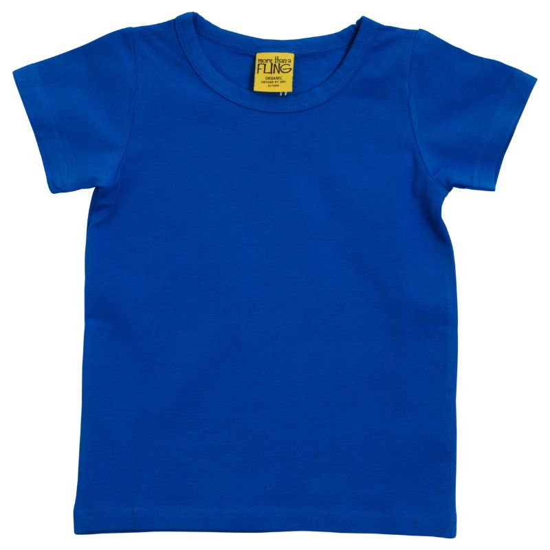 More Than A Fling by DUNS Kids T-shirt - Brilliant Blue